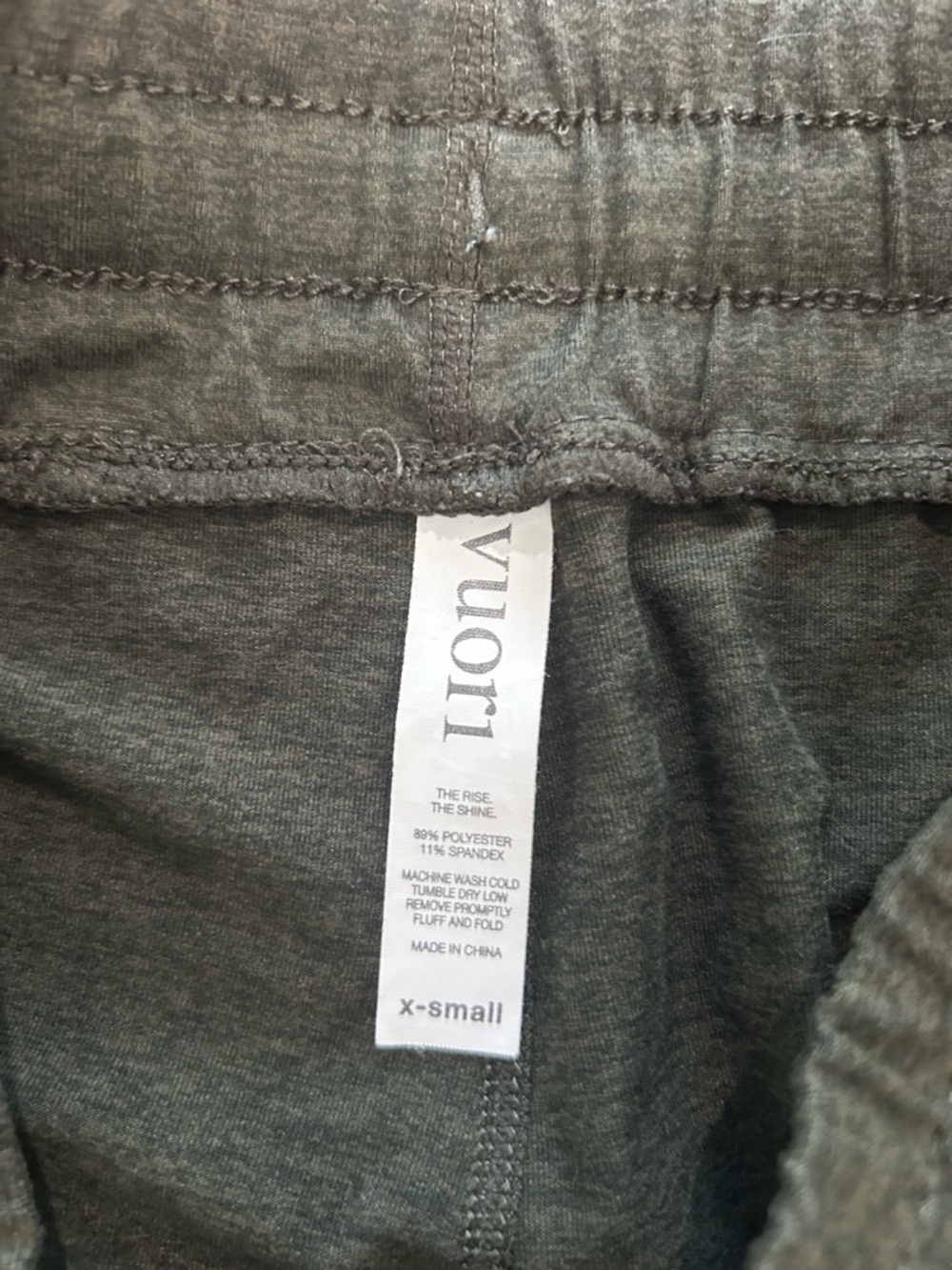 Vuori Performance Joggers women’s dark green - Picture 3 of 4